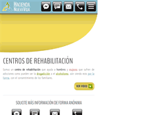 Tablet Screenshot of centrosderehabilitacion.mx